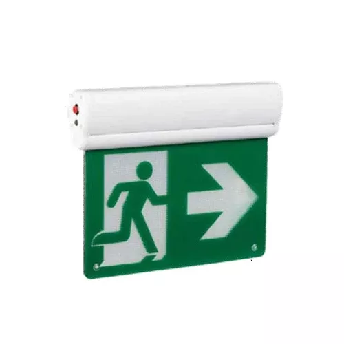 ORTECH OE-G026, 2W LED Edge Lit Running Man Exit Sign With 3.6V 300mah Battery, 90 Minutes Emergency Duration Time