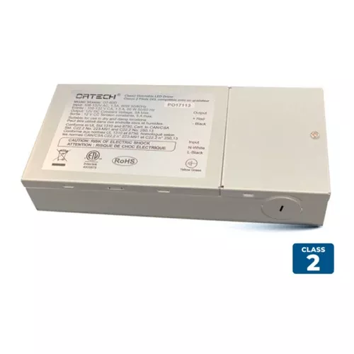 ORTECH OT-60D, 60watts max Dimmable LED Driver in Junction Box