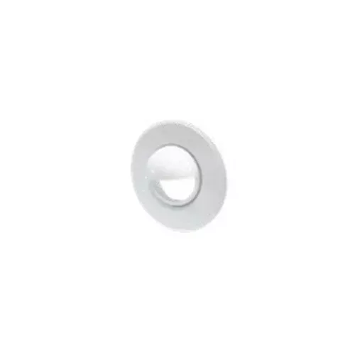 ORTECH RDT12-4WH, Mini Step / Deck Trim Premium Round w/Scoop, White, 5 Packs