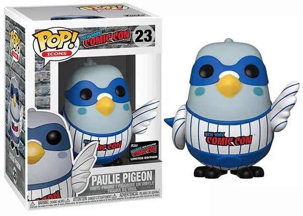 Paulie Pigeon (Jersey, New York Comic Con, Icons) 23 -2019 NYCC Exclusive[light damage]