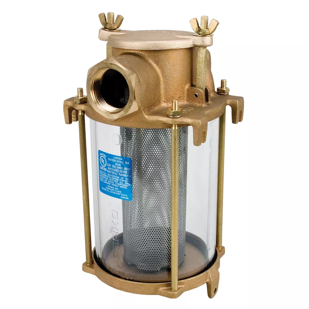 Perko 1-1/2″ IPS Intake Strainer Bronze Made in the USA [0493008PLB]