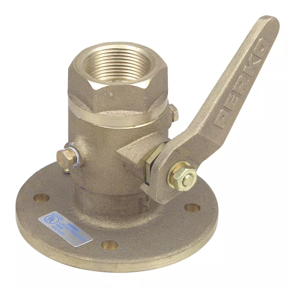 Perko 1-1/4″ Seacock Ball Valve Bronze MADE IN THE USA [0805007PLB]