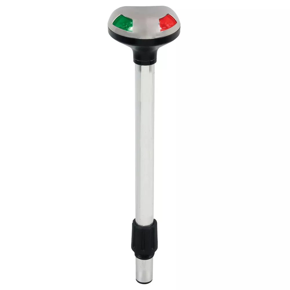 Perko Stealth Series LED Bi-Color 12″ Pole Light – Small Threaded Collar – 2 Mile [1619DP2BLK]