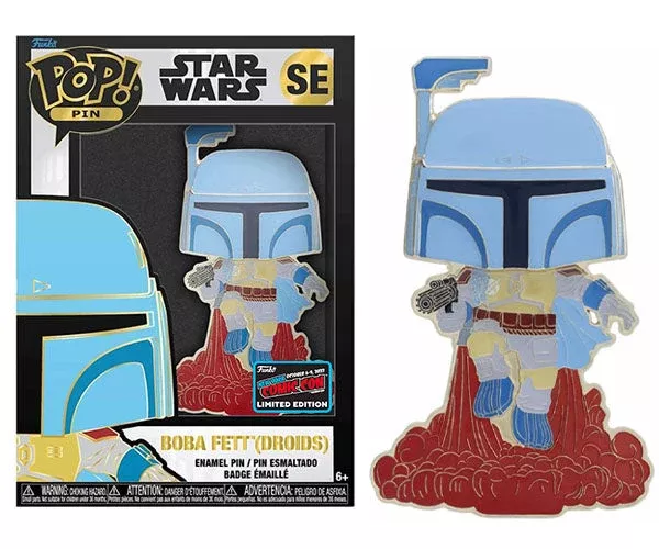 Pop! Pin Boba Fett (Droids, Star Wars) SE – 2022 NYCC Exclusive