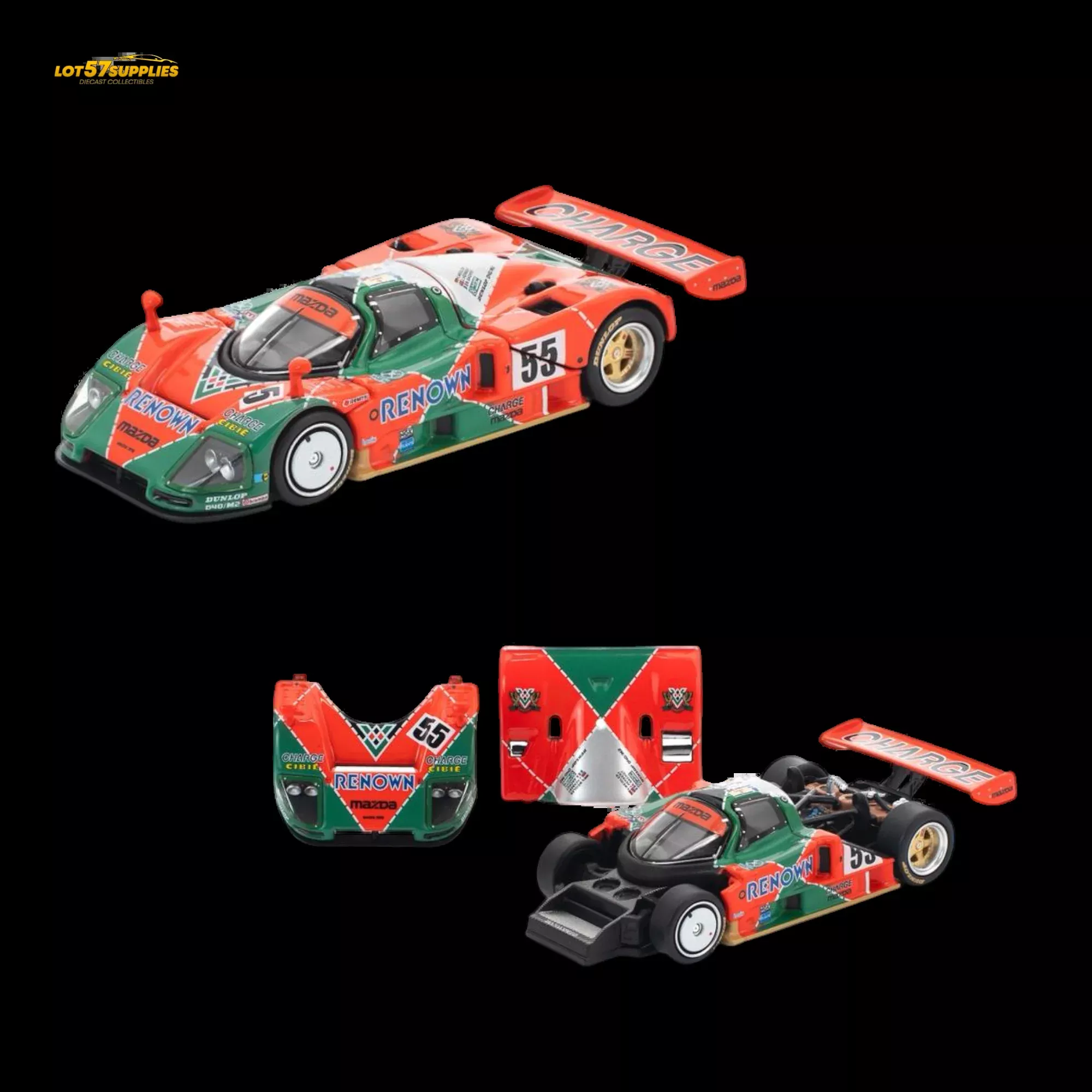 PopRace Mazda 787B 1:64