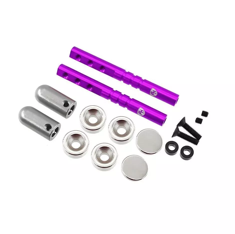 Powerhobby Magnetic Realistic Body Mounts Purple 1/10 Car / Crawler
