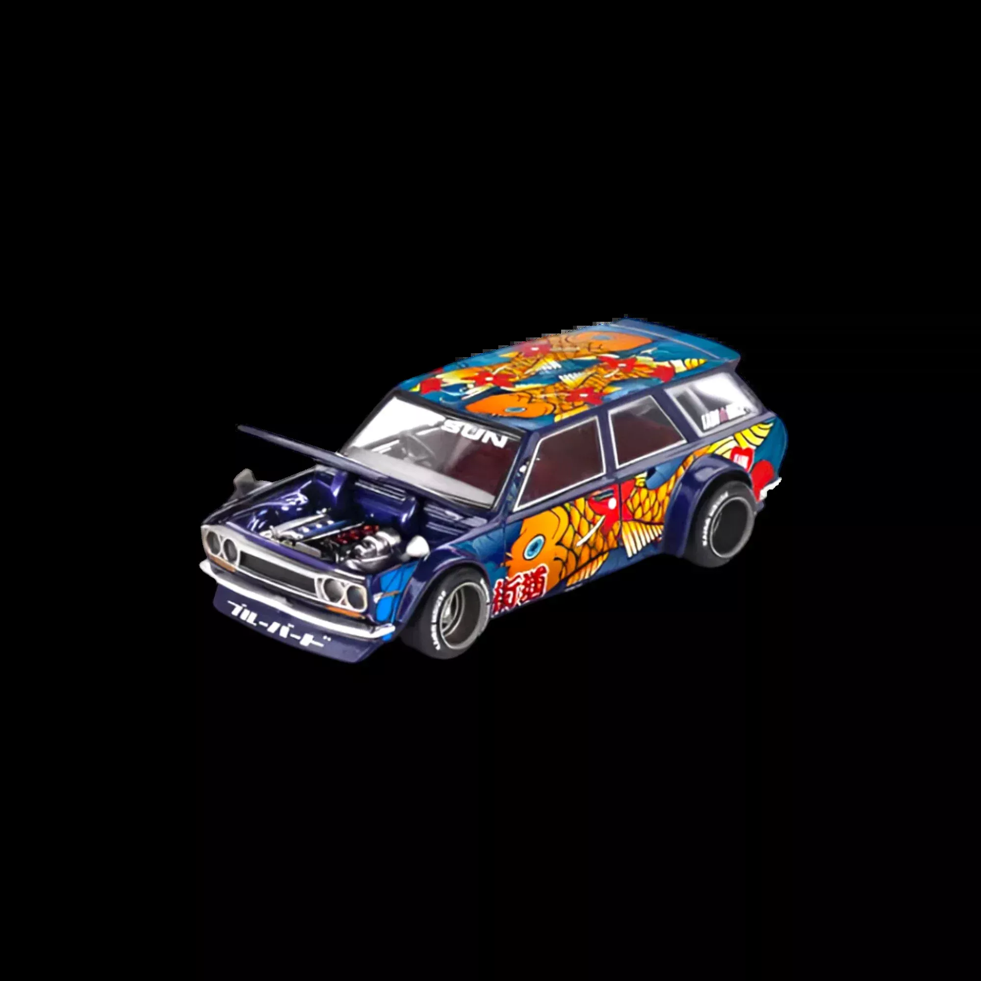 (Pre-Order) Mini GT x Kaido House Datsun 510 Wagon Koi V1 1:64
