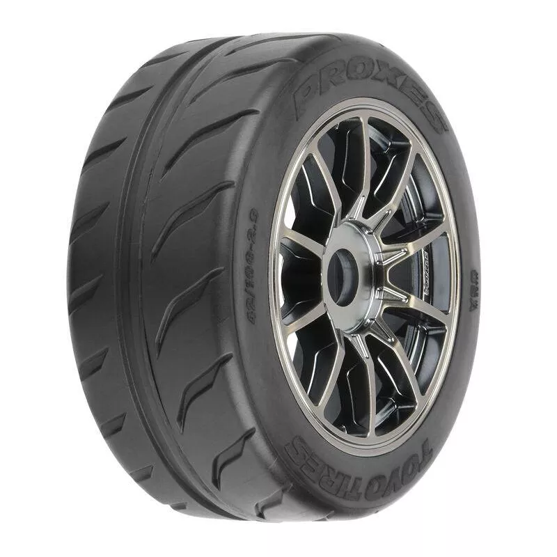 Pro-line 1/7 Toyo Proxes R888R S3 F/R 42/100 2.9" BELTED MTD 17mm Spectre (2)