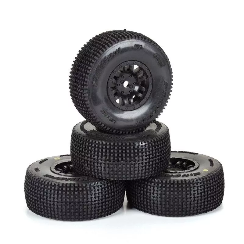 Pro-Line 1028510 1/16 King Pin Front/Rear 4 Tires MTD 12mm Split Six MOJAVE GROM