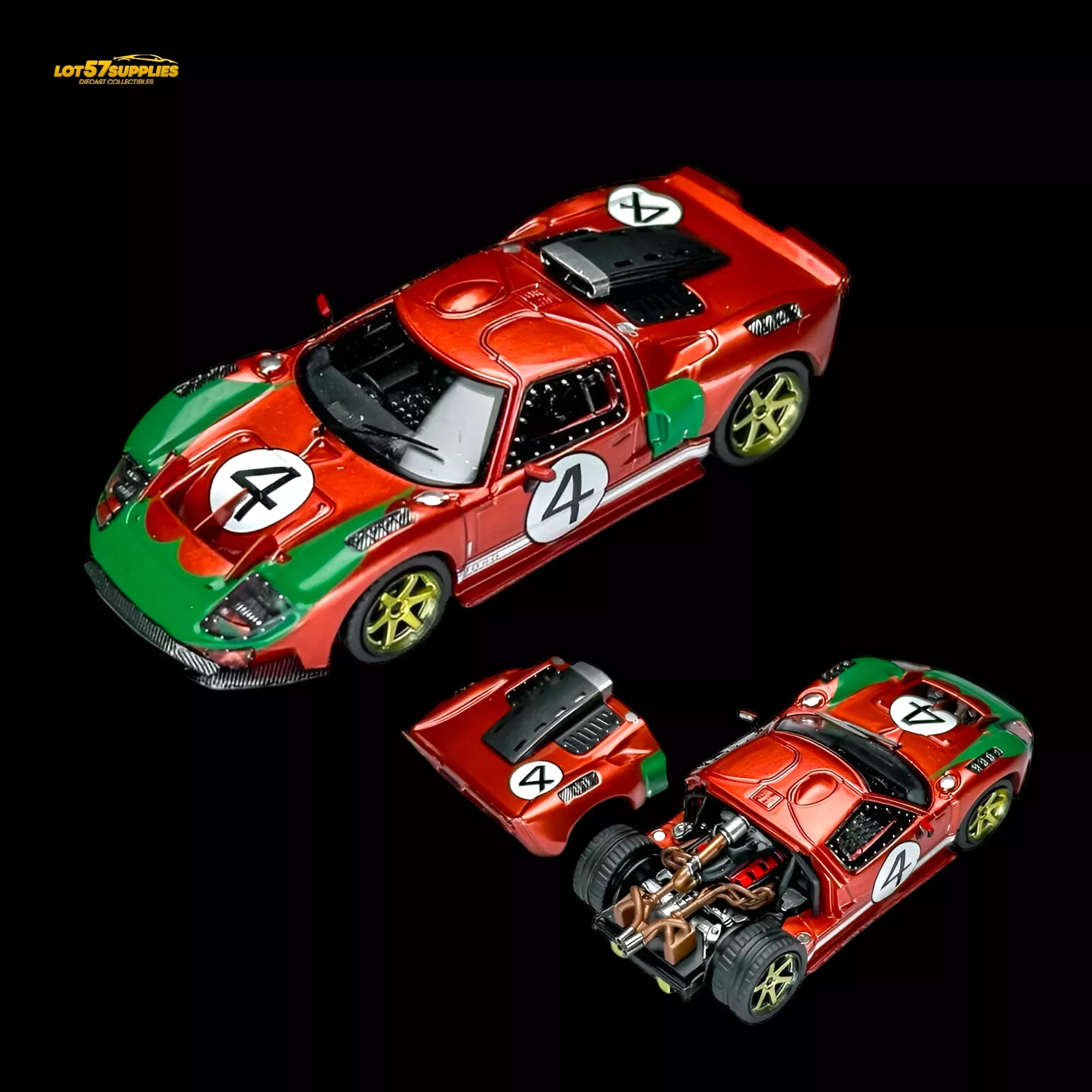 Rhino Model Ford GT40 Le Mans 1:64