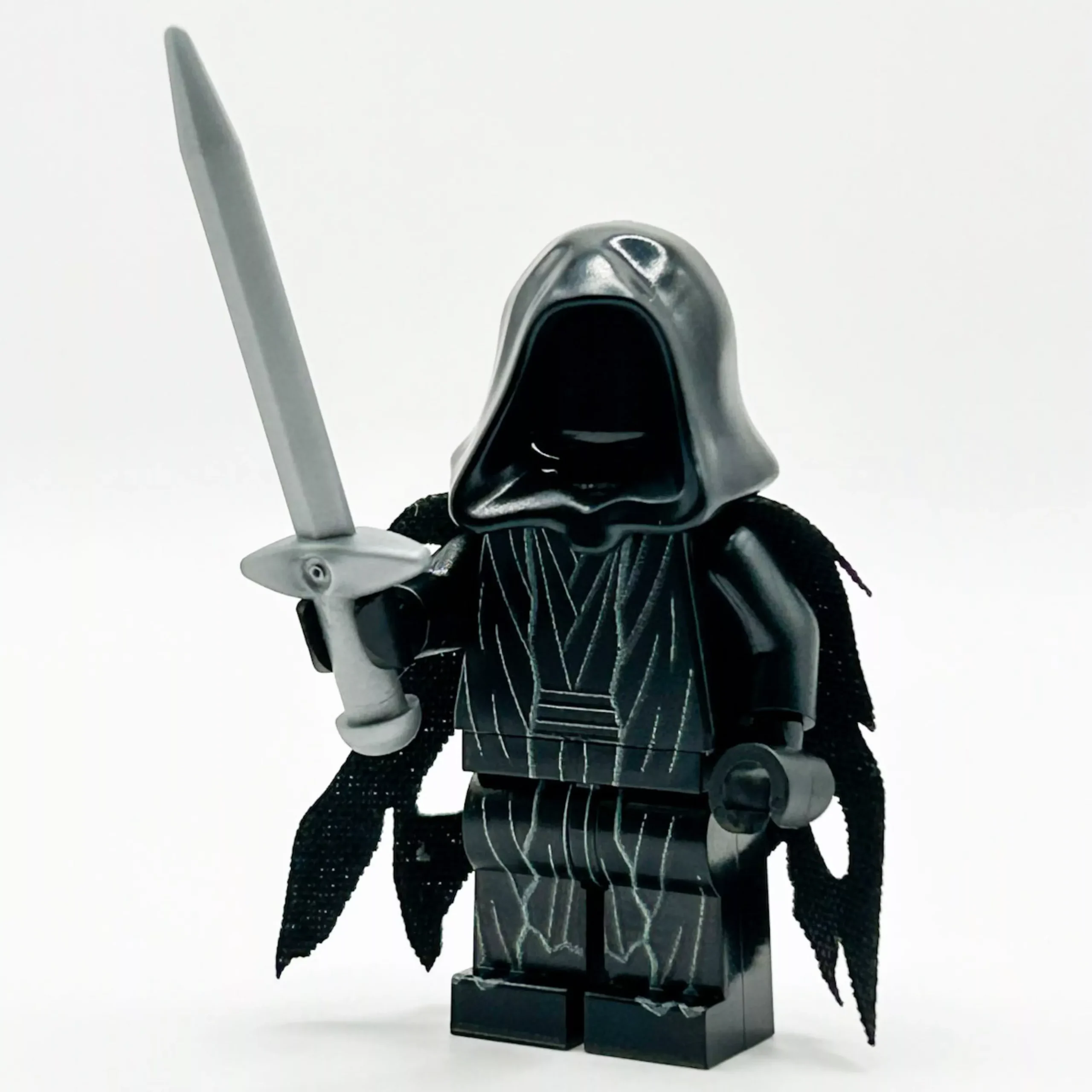 Ringwraith / Nazgul LOTR Minifig made using LEGO parts – B3 Customs
