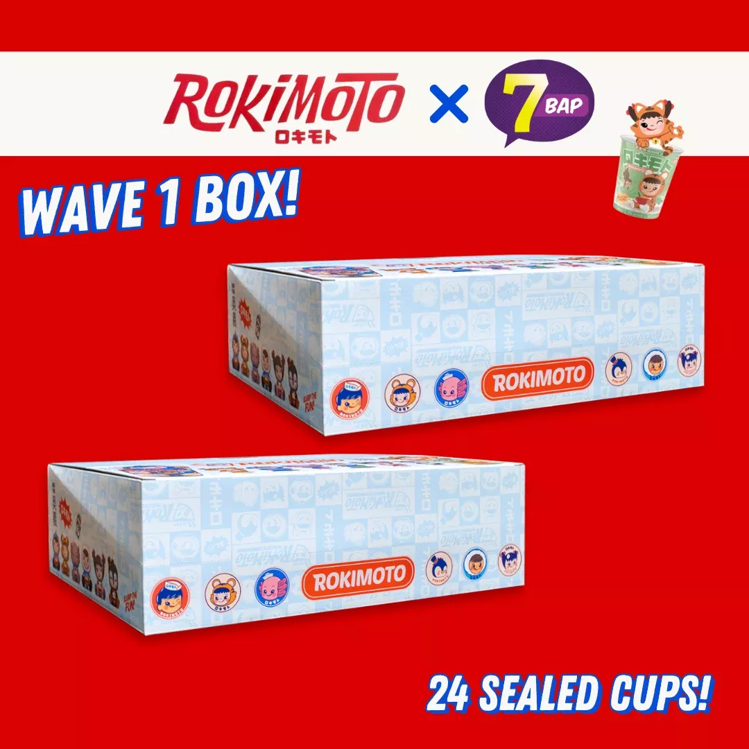 Rokimoto by Funmaker Inc – Sealed Case of 24 Wave 1 *Shot at Slurprise Chase*