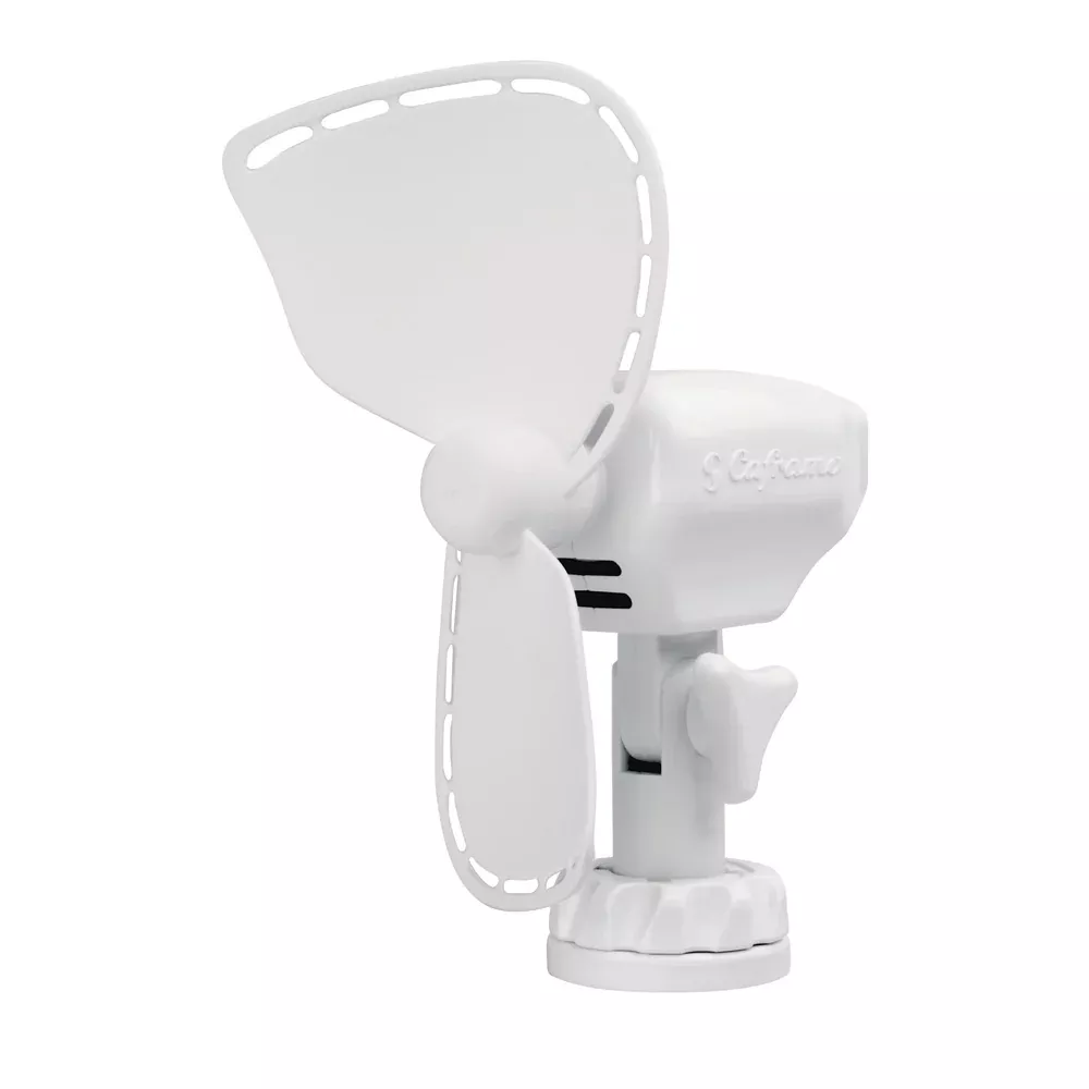 SEEKR by Caframo Ultimate 757 12V 2-Speed 7″ Fan – Direct Wire – White [757DCWBX]