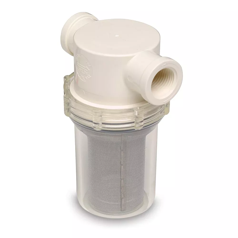 Shurflo by Pentair 3/4″ Raw Water Strainer – 50 Mesh Screen [253-220-01]