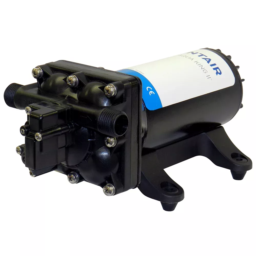 Shurflo by Pentair AQUA KING II Supreme 5.0 (24 VDC) Fresh Water Pump w/StrainerFittings [4158-163-E75]