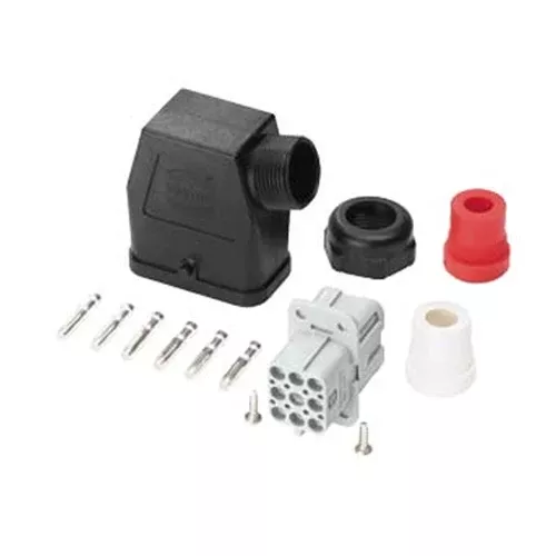 Siemens 3RK1902-0CA00, Connector Set, Infeed 6 x 2.5 mm2, 9-Pole, Complete with PG16 Cable Entry