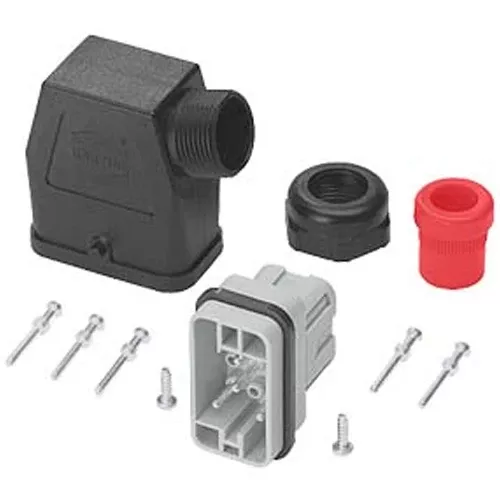Siemens 3RK1902-0CD00, Connector Set, Forwarding 6 x 4 mm2, 9-Pole, Complete with PG16 Cable Entry