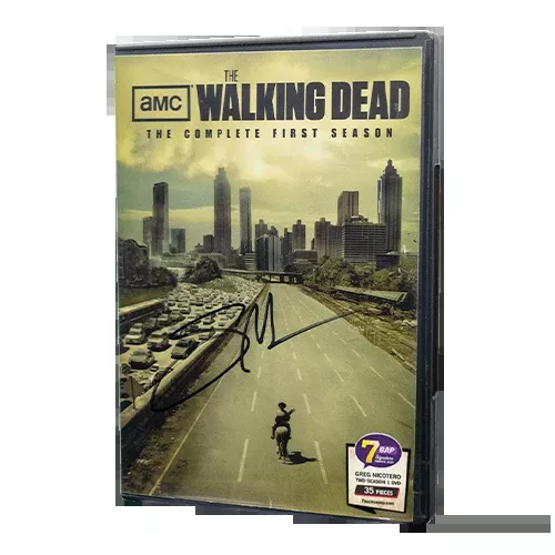 Signature Series Greg Nicotero Signed DVD - The Walking Dead Season 1
