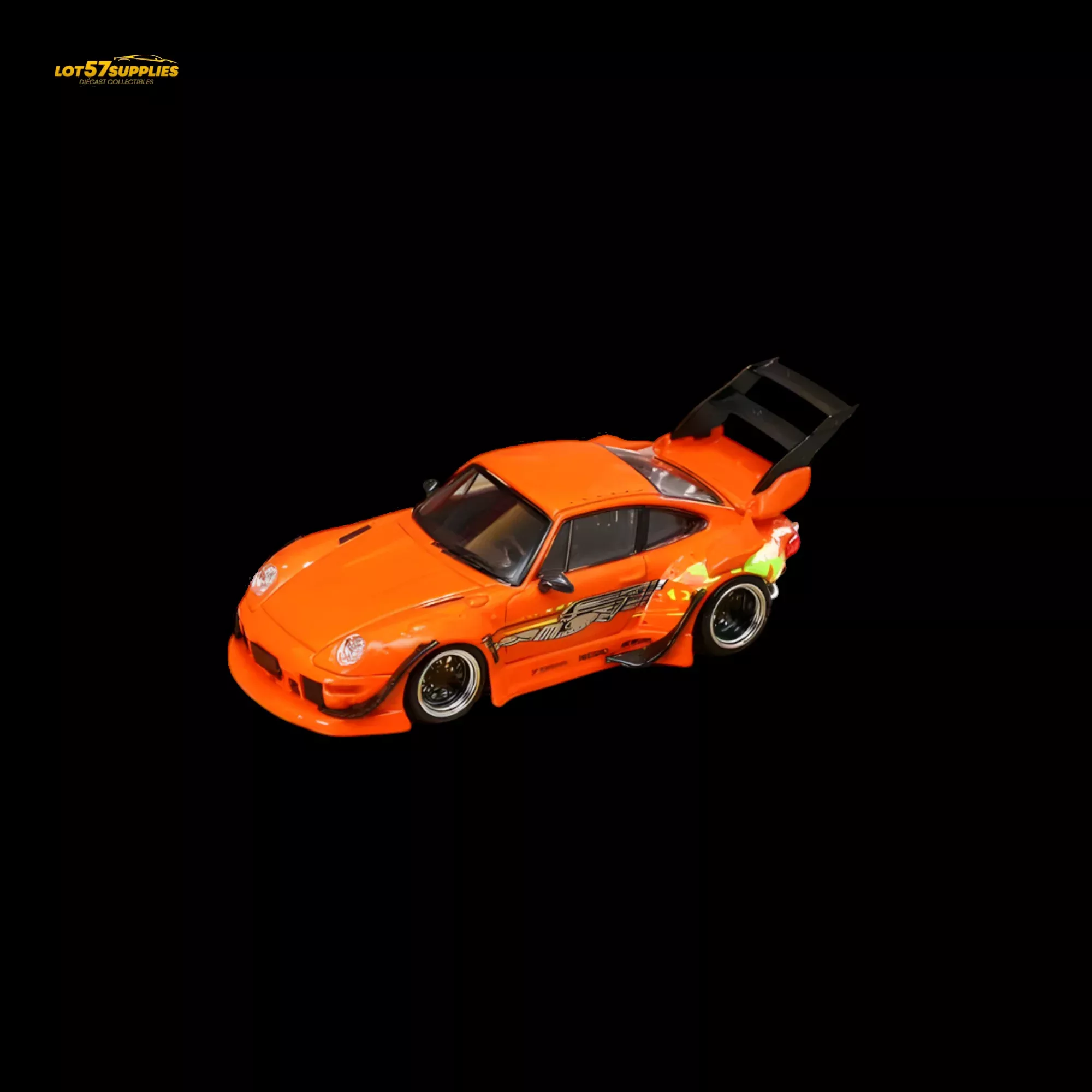 SW RWB 993 Orange Speed and Furious 1:64