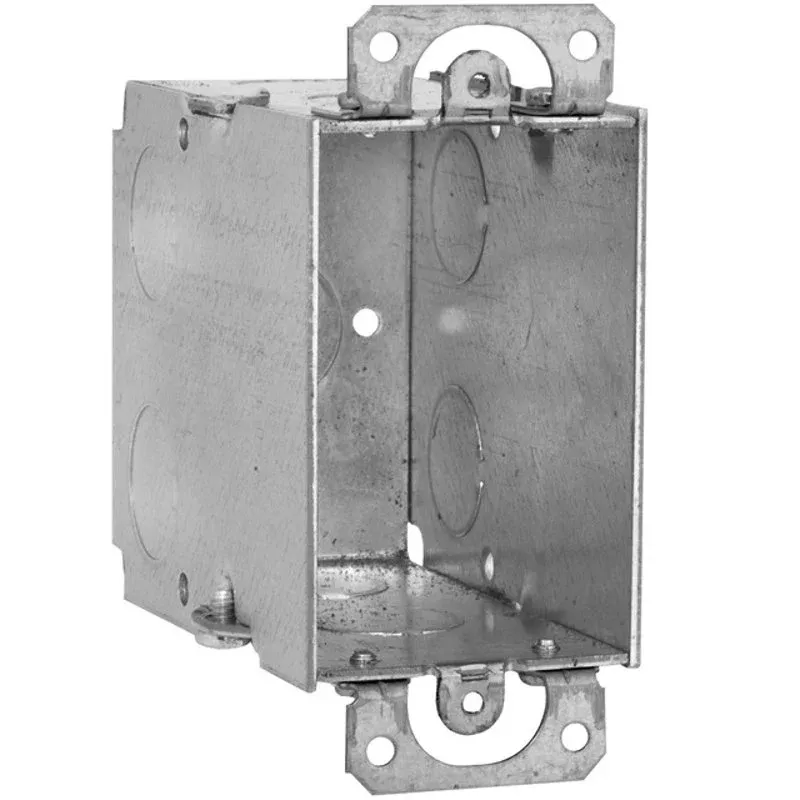 Switch Box With Plaster Ears, Gangable, 3-1/2″ Deep By Hubbell-Raco 590