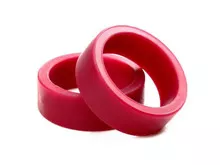 Tamiya 95389 LF LD LP Tire Maroon *2