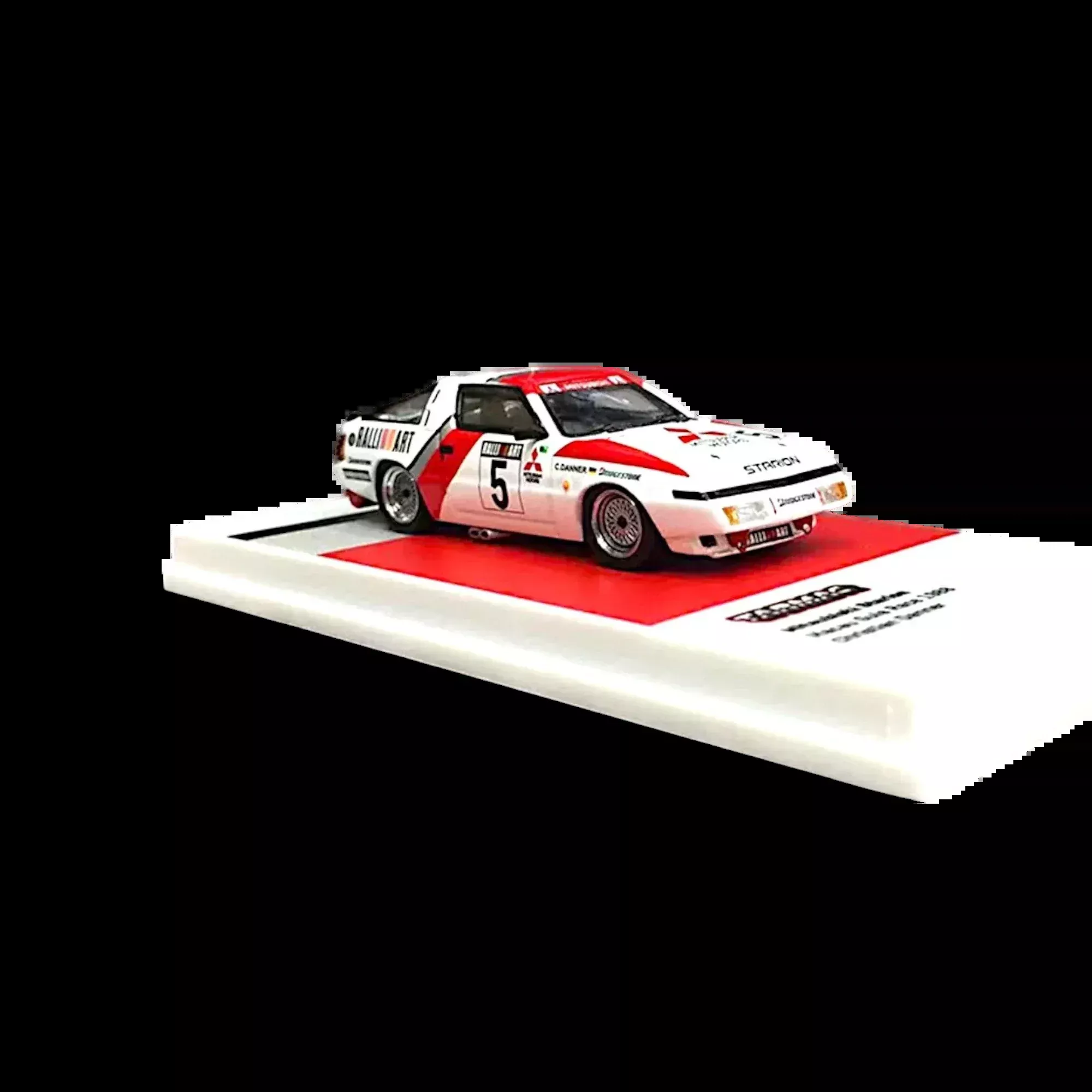 Tarmac Works Mitsubishi Starion Macau Guia Race 1988 #5 1:64