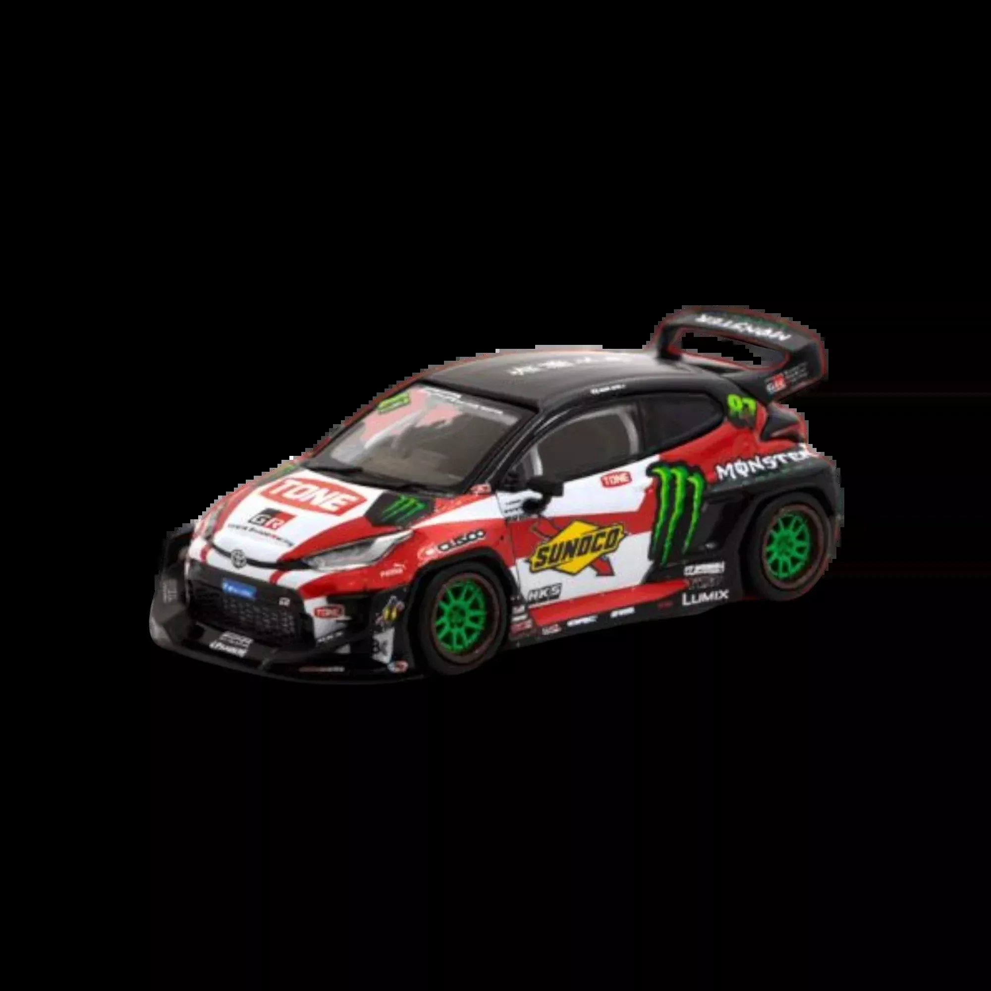 Tarmac Works Toyota Yaris GR Monster Drift 1:64