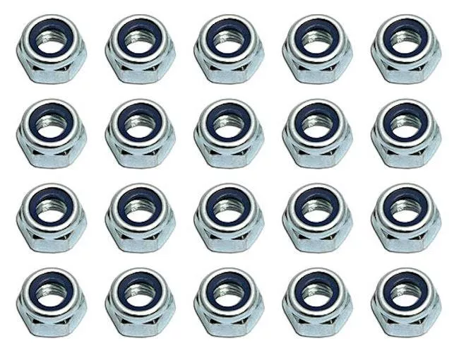 Team Associated 25218 Flanged M5 Locknuts (20)