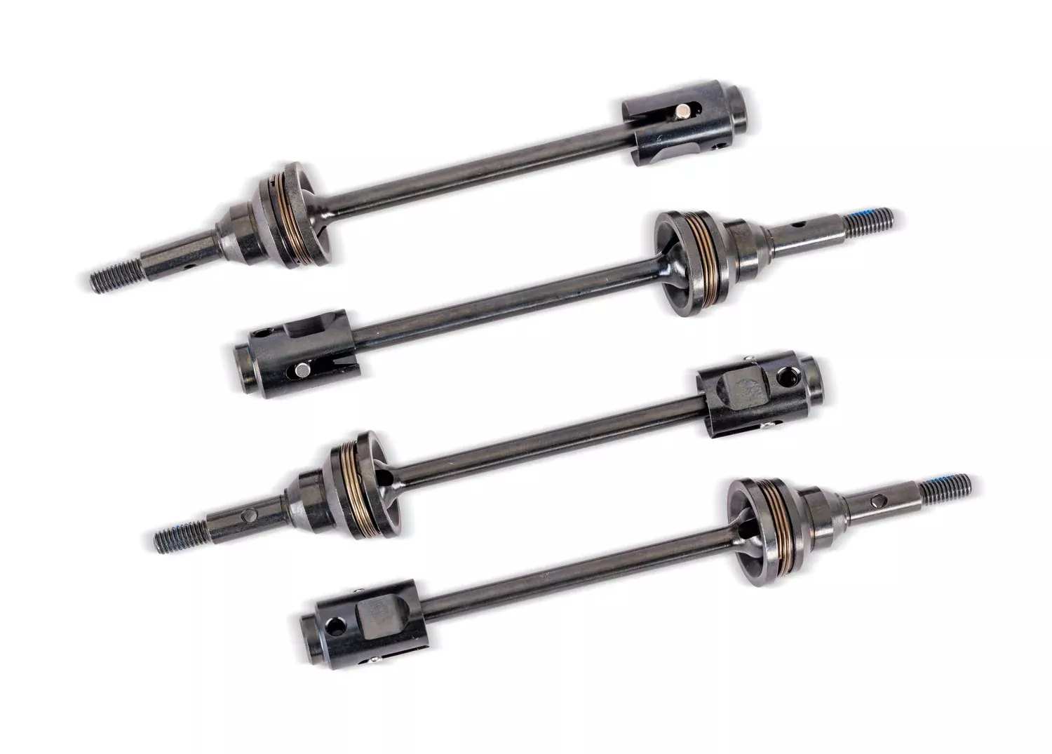 TRAXXAS 10789X WideMaxx Steel CV Driveshafts & Drive Cups (4)