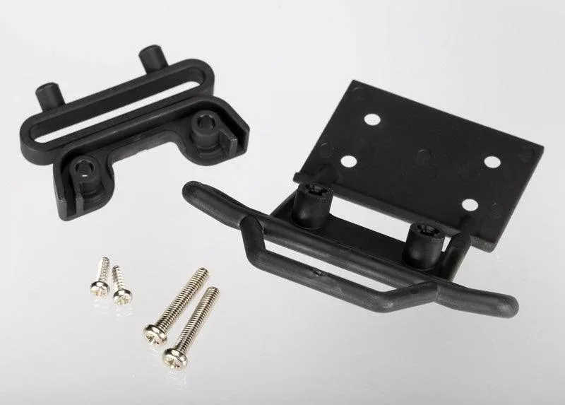 Traxxas 3621 Front Bumper & Mount Black 1/10 Monster Jam Stampede