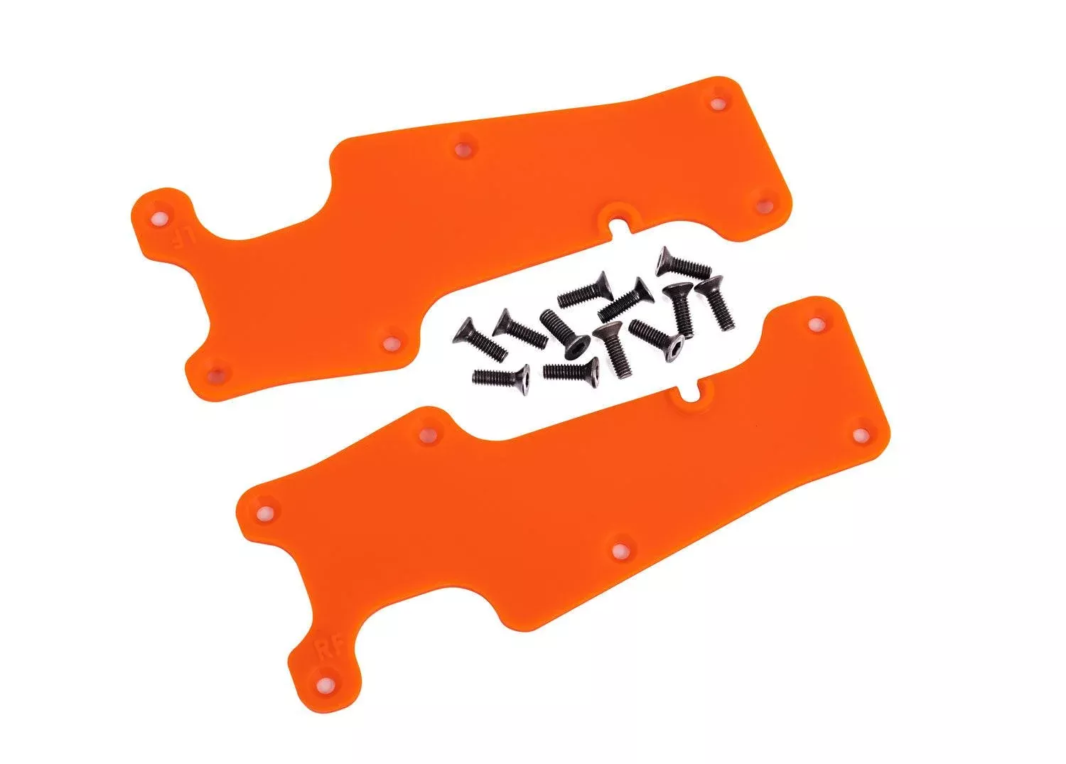 Traxxas 9633T Orange Front Suspension Arm Covers (2) sledge