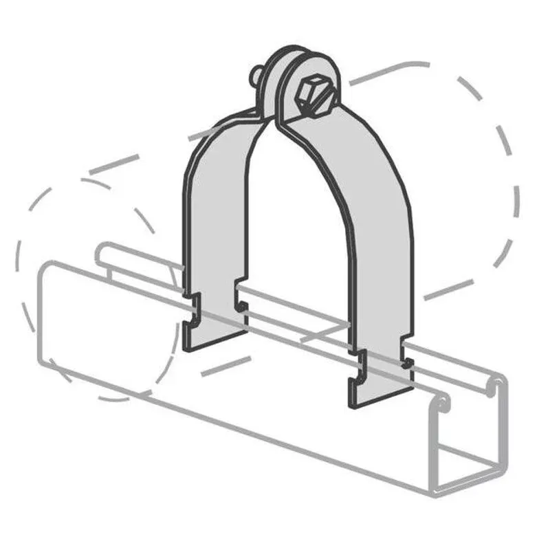 Universal Conduit Strap By Power-Strut P1215 HG