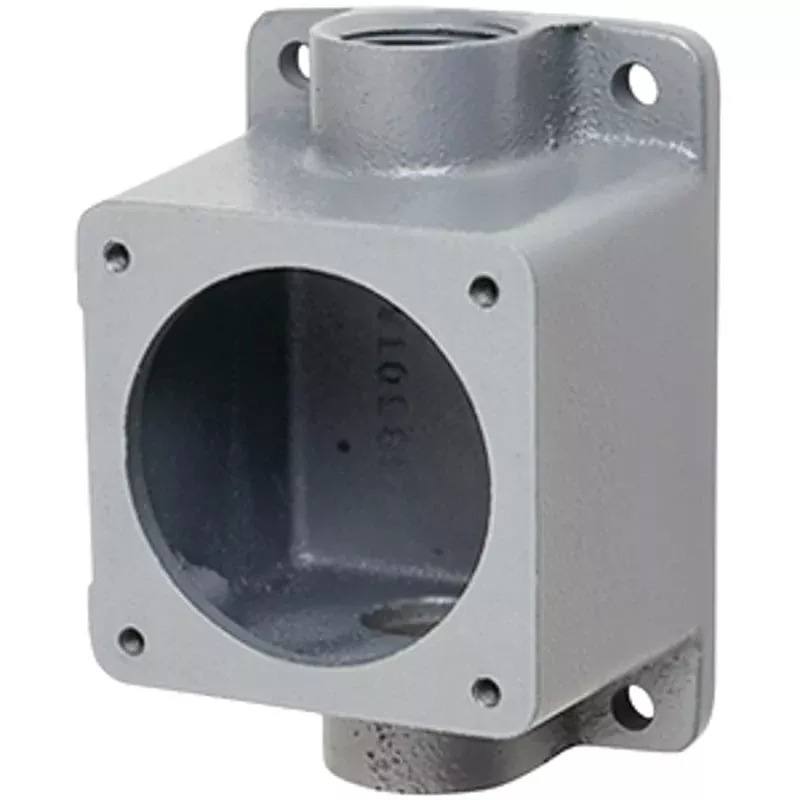 Versamate Series 30A, 3/4″ Feed-Thru Back Box By Hubbell-Killark VRC23