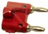 Whirlwind BBN-RG - Connector - Banana, plug, dual, 10 gauge, red/goldWrite a Review