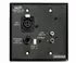 Whirlwind MIP1B - 1 Gang Black Wall Plate, No Power SupplyWrite a Review