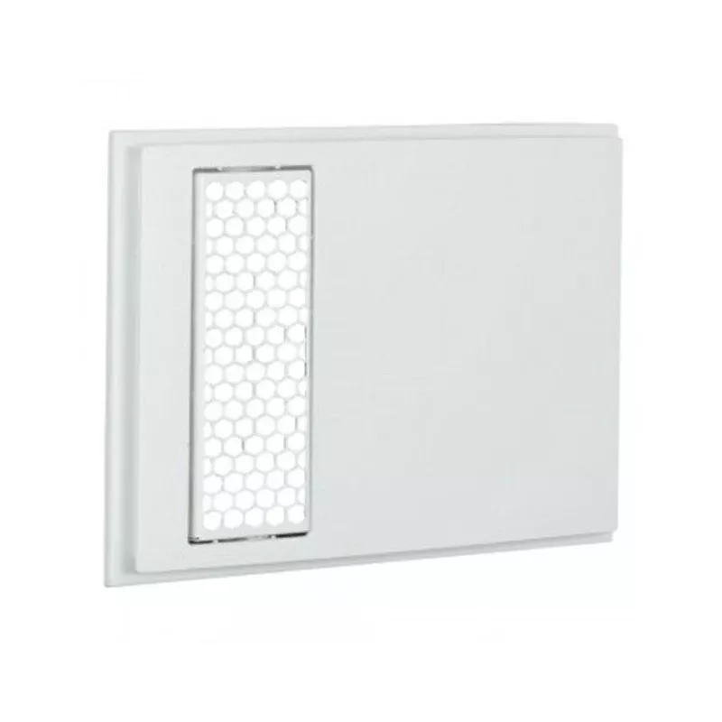 White Grill, Apex72 Series, Hexagonal Outlet By Cadet ACH5