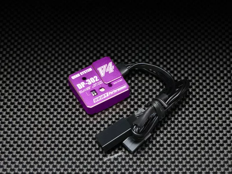 Yokomo DPP-302V4PB Dp-302v4 Drift Steering Gyro Purple