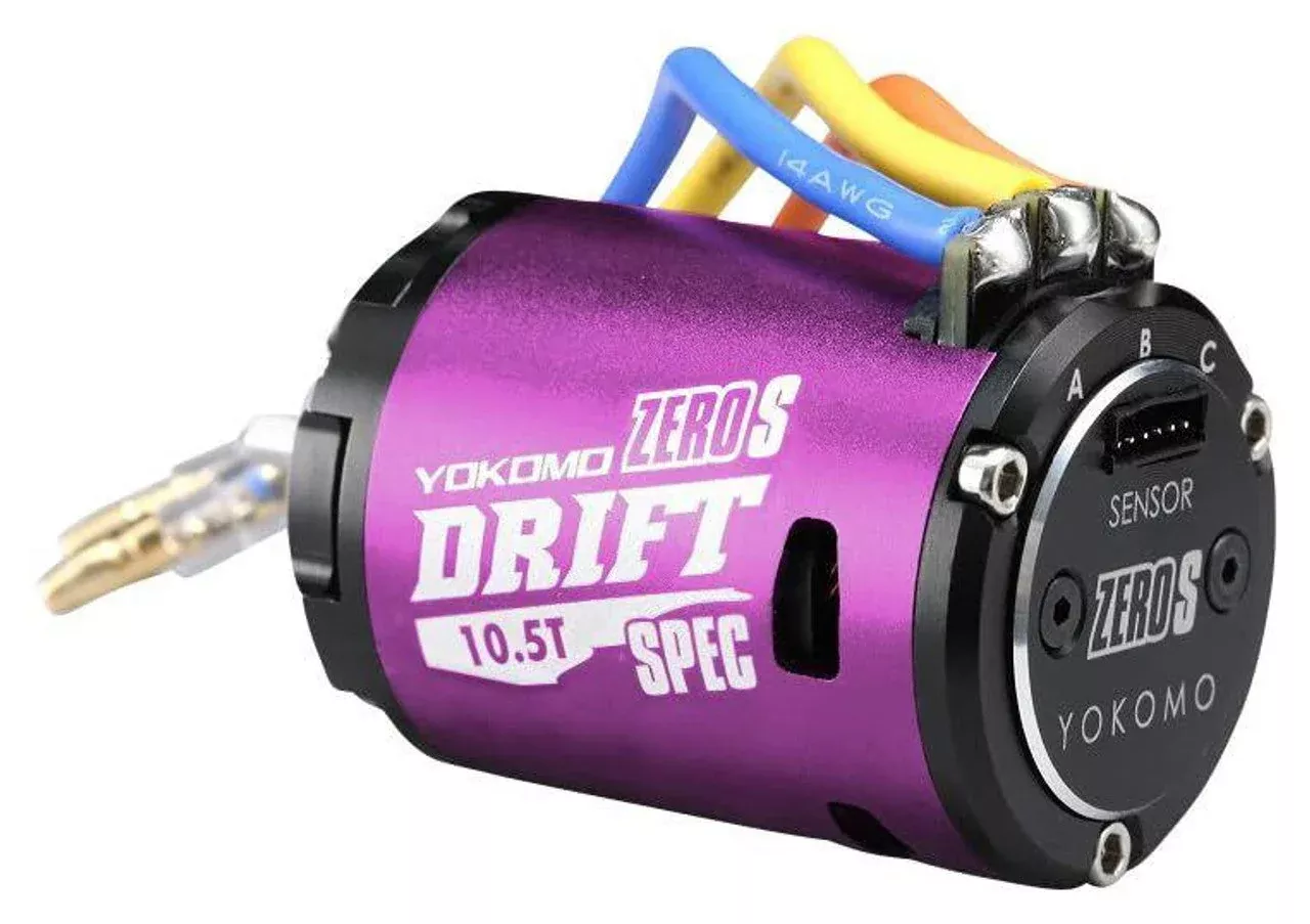 Yokomo ZERO-S Drift Brushless Motor 10.5T Purple