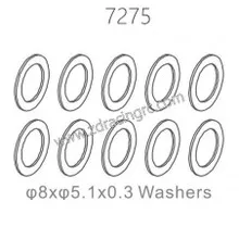 ZD Racing 8×5.1×0.3mm Washer