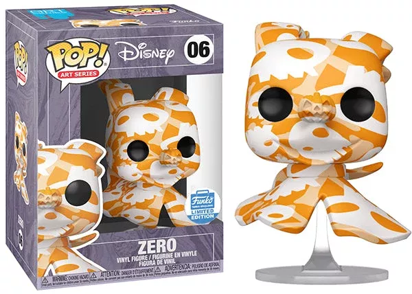 Zero (Art Series, Nightmare Before Christmas, No Stack) 06 – Funko Shop Exclusive