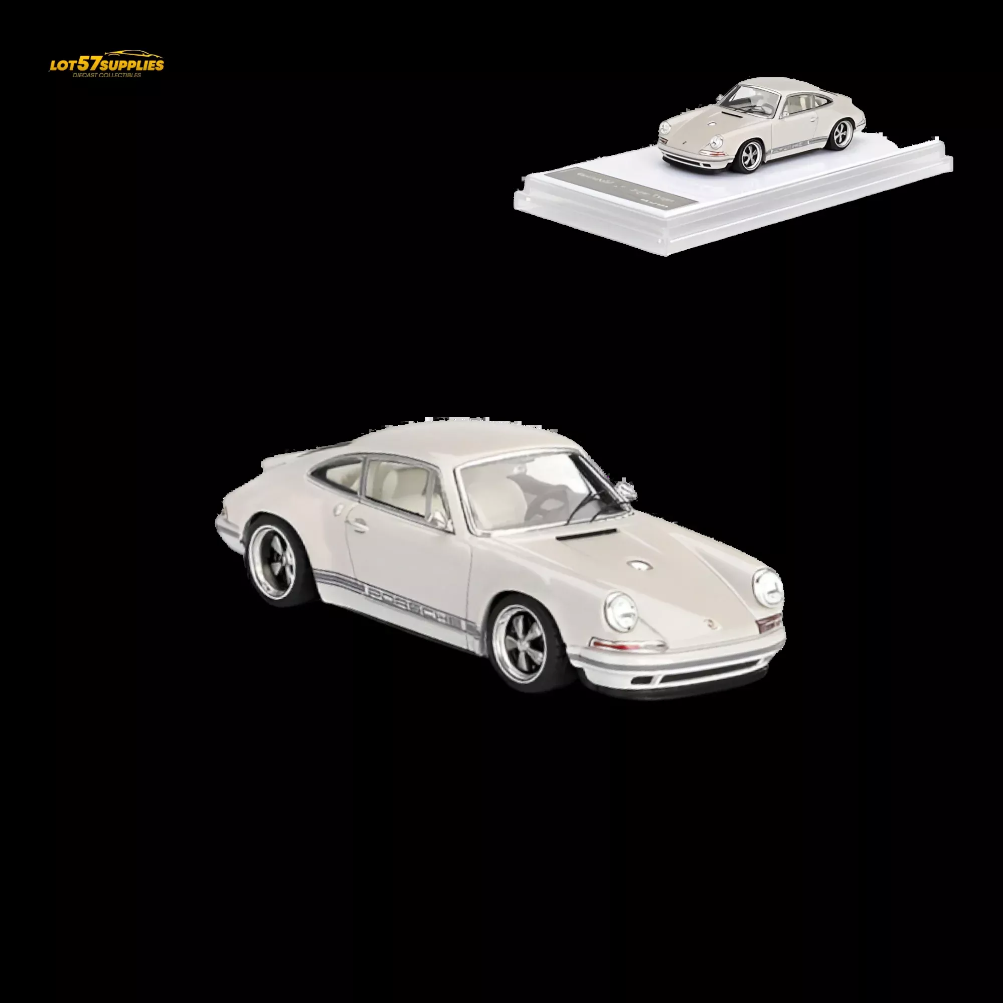 Zincit Model Singer Coupe Creamy Apricot 1:64